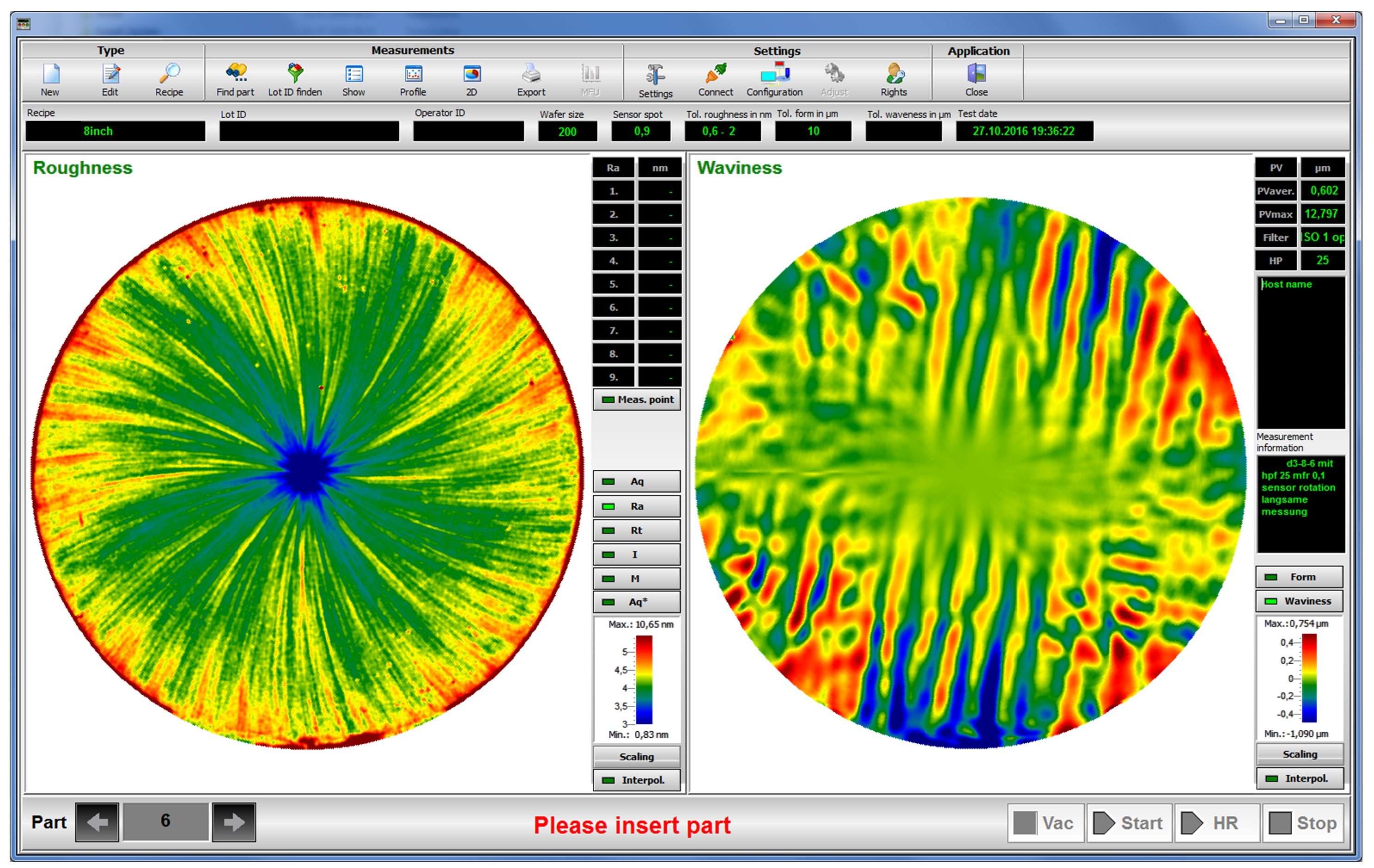 WaferMaster 操作界面 Software WaferMaster